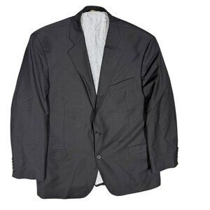 Brooks Brothers 346 Explorer Blazer Stretch Sport Coat Black 42 S